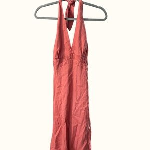 Tommy Hilfiger Women's Orange and Red Summer-dresses